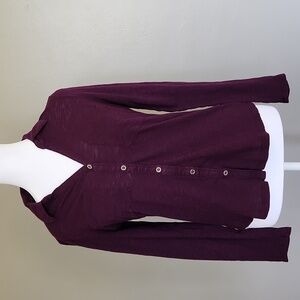 Liz Claiborne Blouse Size Small Plum
